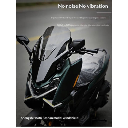 ZONTES 150X Windshield Forza Style Windshield + Side Mirror + Crossbar +Windshield Scooter Zontes 150X