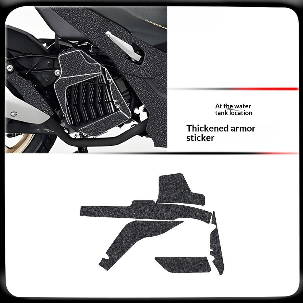 QJMOTO AX200S Motorcycle Armor Sticker Thickened Protective Decal Body Sticker AX200S Accessory
