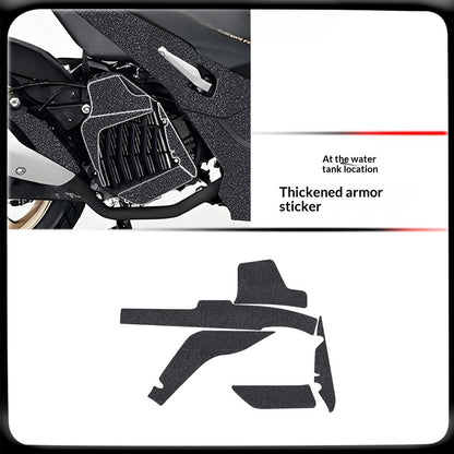 QJMOTO AX200S Motorcycle Armor Sticker Thickened Protective Decal Body Sticker AX200S Accessory