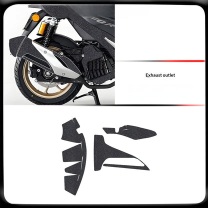 QJMOTO AX200S Motorcycle Armor Sticker Thickened Protective Decal Body Sticker AX200S Accessory