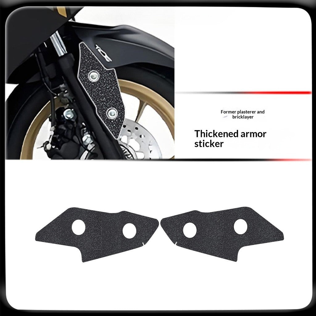 QJMOTO AX200S Motorcycle Armor Sticker Thickened Protective Decal Body Sticker AX200S Accessory