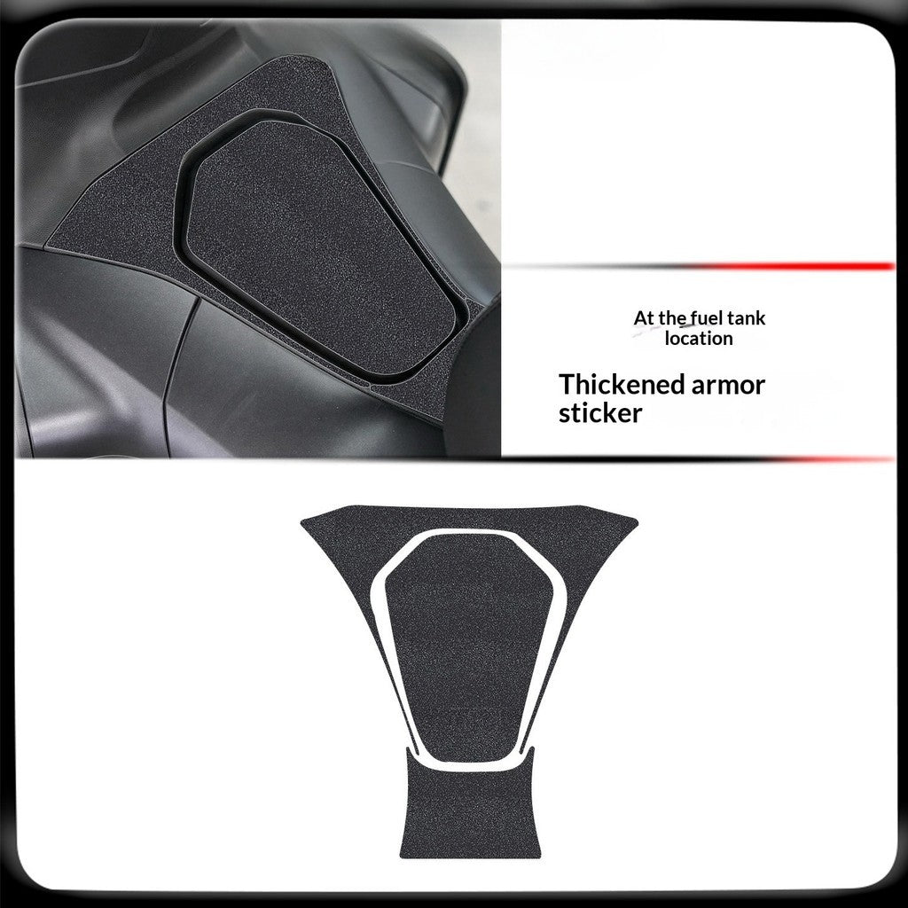 QJMOTO AX200S Motorcycle Armor Sticker Thickened Protective Decal Body Sticker AX200S Accessory