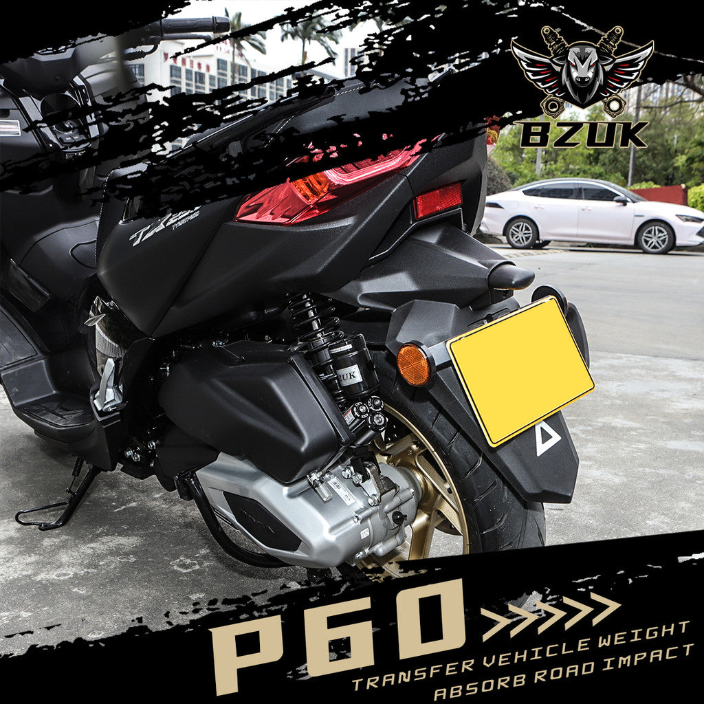 BAZUKA AVETA NOVA 250 Front Fork Rear Absorber Adjustable Pre-load Nitrogen Cylinder Shock Absorber