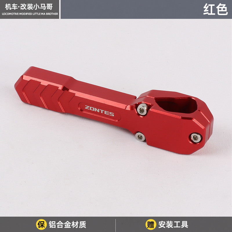 Zontes 368G Hi Low Seat Anti-slip Side Stand Plate Kick Stand Extension Side Stand Enlarger Plate