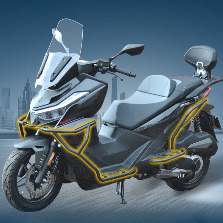 VOGE SR3 Crash Bar SR250GT Top box Bracket Foot Crash Bar Exhaust Crash Bar Voge SR3 Backrest