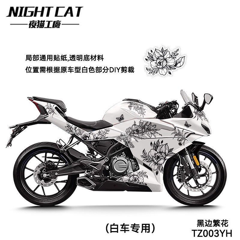 CFMOTO 250SR LITE Body Stickers for 250SR Decal Body Stickers Racing Fairing Modifying 250SR LITE