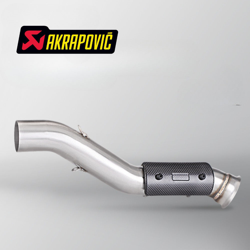 CFMOTO 800MT Exhaust KTM 790ADV AKRAPOVIC Plug n Play Motorcycle Exhaust Muffler Mid Pipe Link Pipe