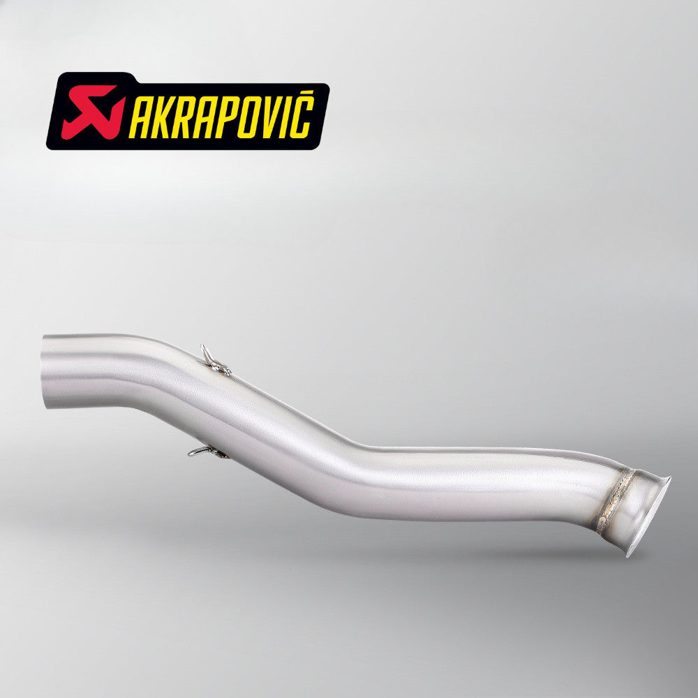 CFMOTO 800MT Exhaust KTM 790ADV AKRAPOVIC Plug n Play Motorcycle Exhaust Muffler Mid Pipe Link Pipe