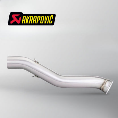 CFMOTO 800MT Exhaust KTM 790ADV AKRAPOVIC Plug n Play Motorcycle Exhaust Muffler Mid Pipe Link Pipe