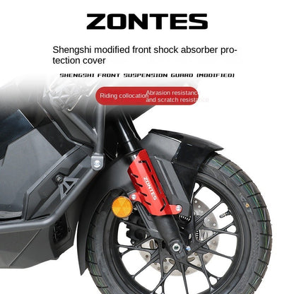 Zontes 368G Modified Front Fork Shock Absorber Cover Front Shock Absorber Protective Shell Accessory