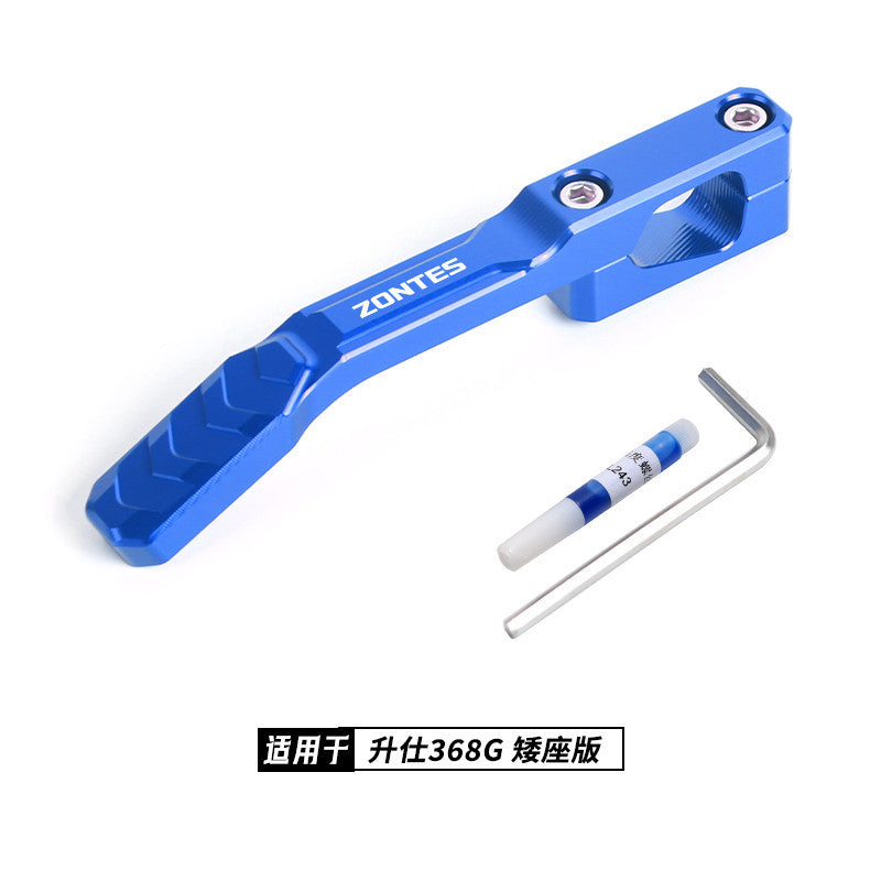 Zontes 368G Hi Low Seat Anti-slip Side Stand Plate Kick Stand Extension Side Stand Enlarger Plate