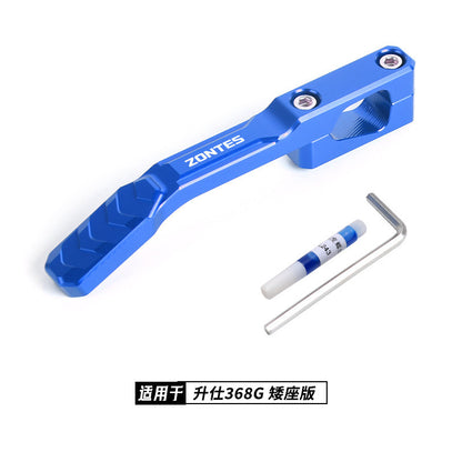 Zontes 368G Hi Low Seat Anti-slip Side Stand Plate Kick Stand Extension Side Stand Enlarger Plate