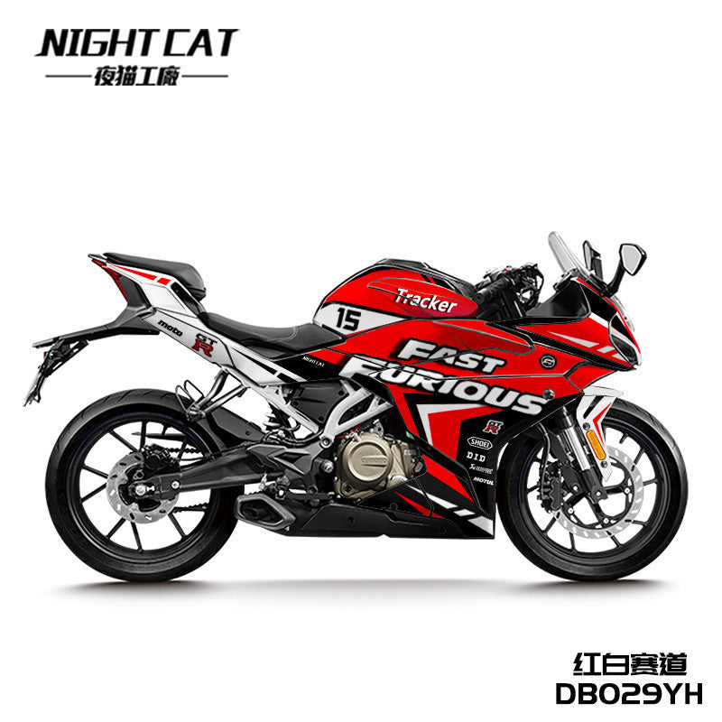 CFMOTO 250SR LITE Body Stickers for 250SR Decal Body Stickers Racing Fairing Modifying 250SR LITE