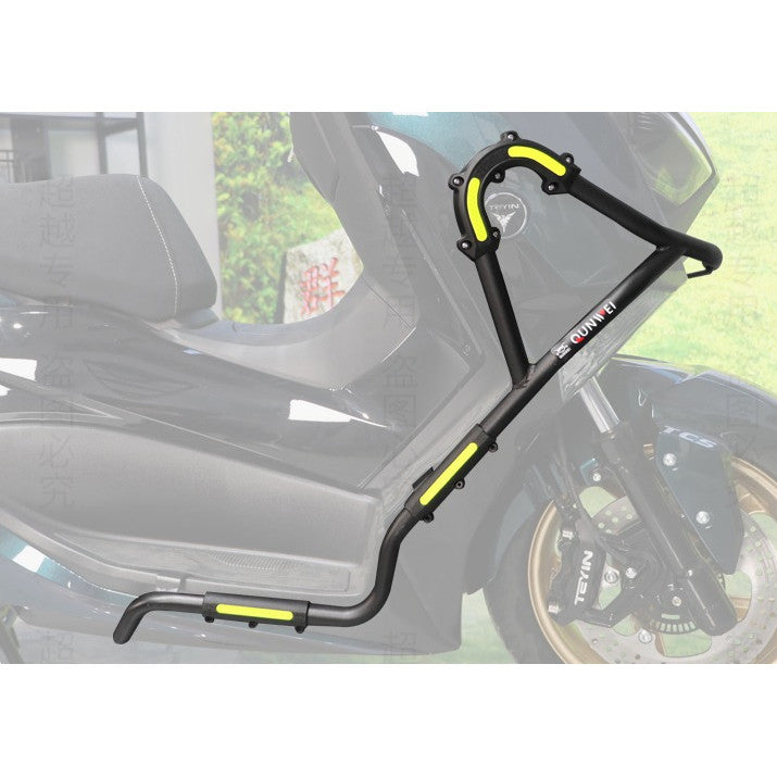 AVETA NOVA 250 Crash Bar Carbon Steel Top Box Bracket NOVA 250 Rear Crash Bar Exhaust Crash Bar