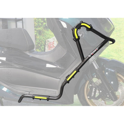 AVETA NOVA 250 Crash Bar Carbon Steel Top Box Bracket NOVA 250 Rear Crash Bar Exhaust Crash Bar