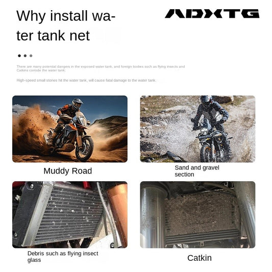 Sym Adxtg400 Radiator Cover Modified Water Tank Net Protective Cover Radiator Protective Accessories