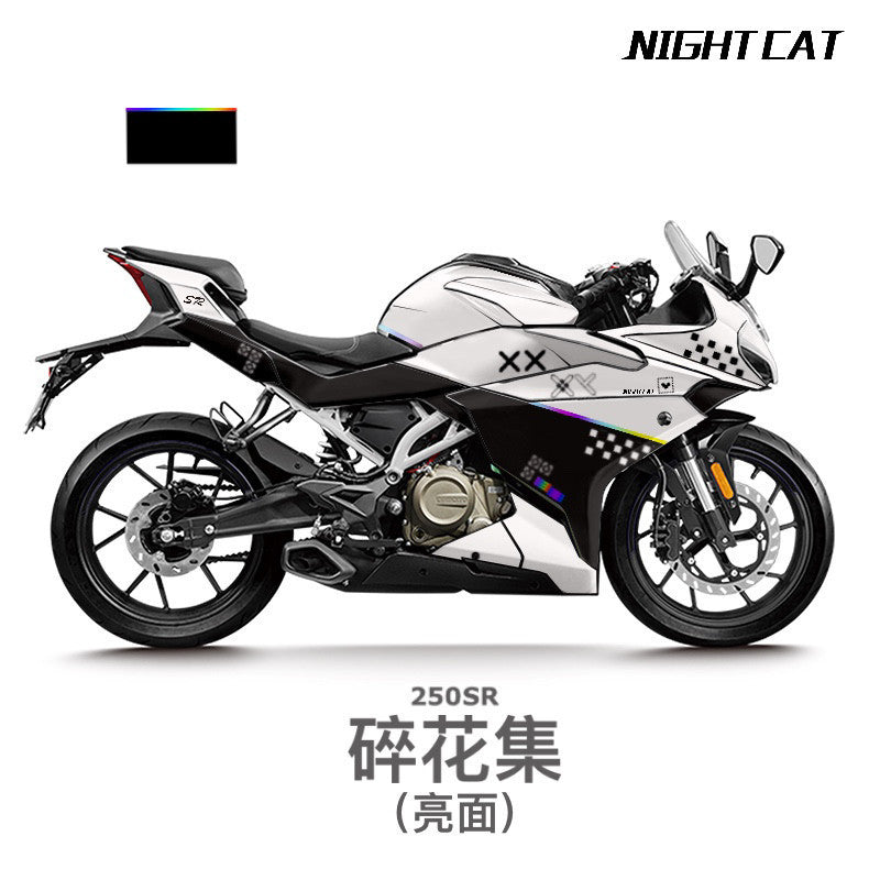 CFMOTO 250SR LITE Body Stickers for 250SR Decal Body Stickers Racing Fairing Modifying 250SR LITE