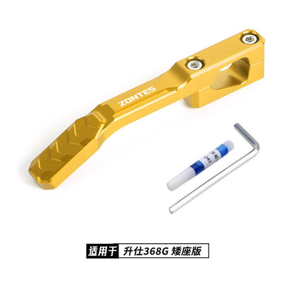 Zontes 368G Hi Low Seat Anti-slip Side Stand Plate Kick Stand Extension Side Stand Enlarger Plate