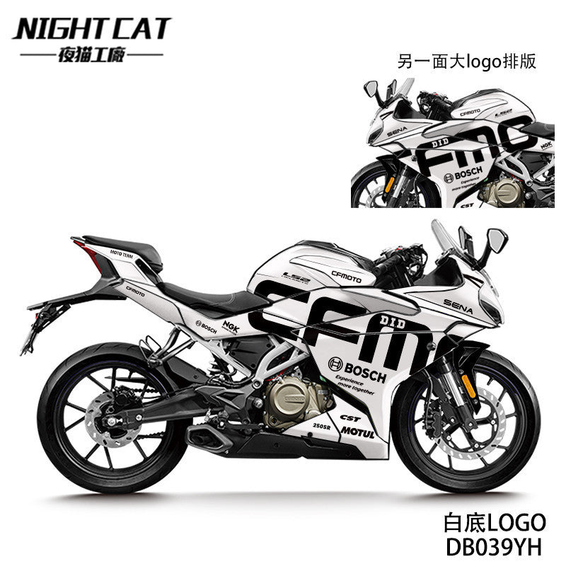 CFMOTO 250SR LITE Body Stickers for 250SR Decal Body Stickers Racing Fairing Modifying 250SR LITE