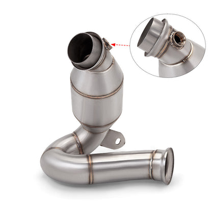 Motorcycle Exhaust Pipe Duke 790 890 Titanium Front Middle Connecting Original Exhaust 2018-2022