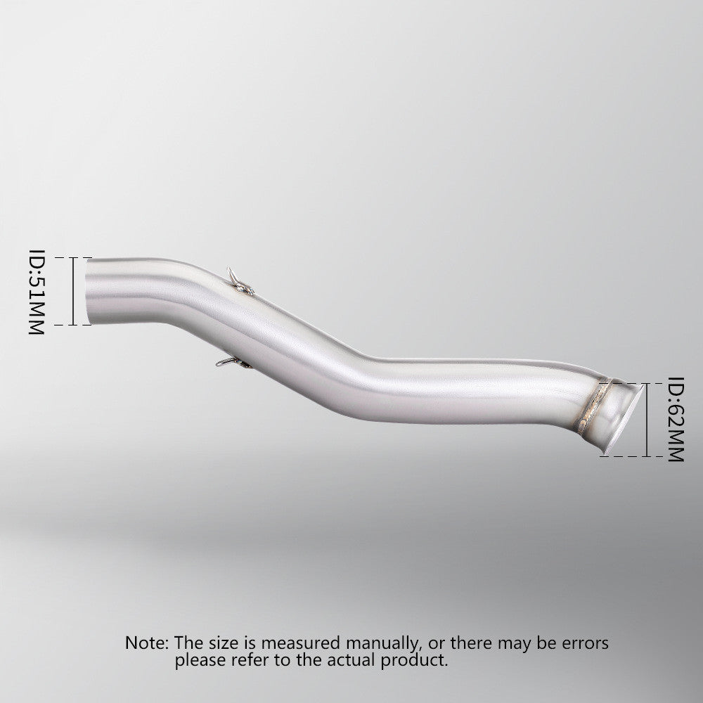 CFMOTO 800MT Exhaust KTM 790ADV AKRAPOVIC Plug n Play Motorcycle Exhaust Muffler Mid Pipe Link Pipe