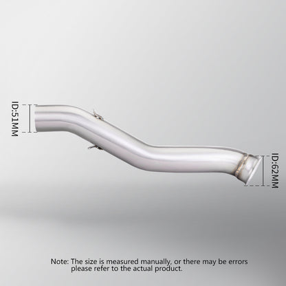 CFMOTO 800MT Exhaust KTM 790ADV AKRAPOVIC Plug n Play Motorcycle Exhaust Muffler Mid Pipe Link Pipe