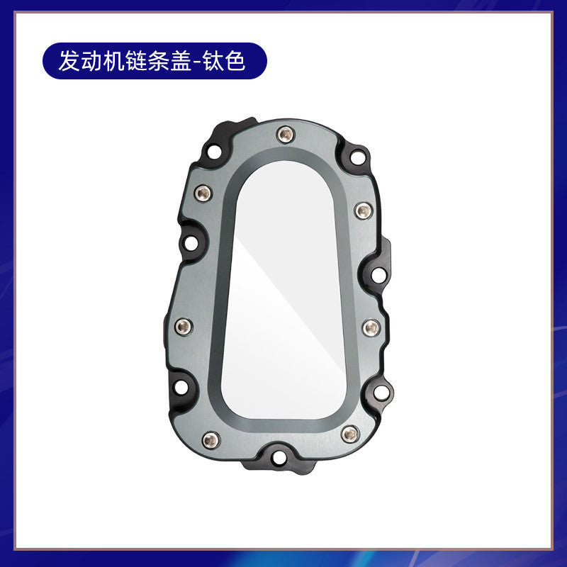 Benelli TNT600 QJMOTOR SRK600 Transparent Clutch Cover Modified Engine Cover Chain Side Cover