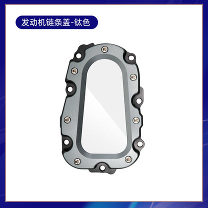 Benelli TNT600 QJMOTOR SRK600 Transparent Clutch Cover Modified Engine Cover Chain Side Cover