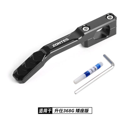 Zontes 368G Hi Low Seat Anti-slip Side Stand Plate Kick Stand Extension Side Stand Enlarger Plate