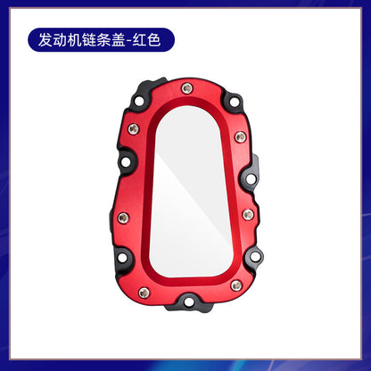 Benelli TNT600 QJMOTOR SRK600 Transparent Clutch Cover Modified Engine Cover Chain Side Cover