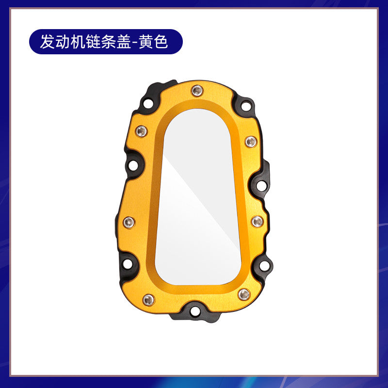 Benelli TNT600 QJMOTOR SRK600 Transparent Clutch Cover Modified Engine Cover Chain Side Cover