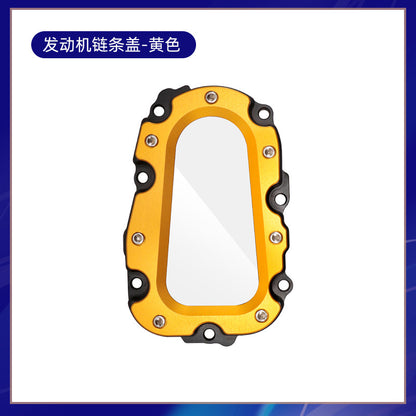 Benelli TNT600 QJMOTOR SRK600 Transparent Clutch Cover Modified Engine Cover Chain Side Cover