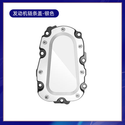 Benelli TNT600 QJMOTOR SRK600 Transparent Clutch Cover Modified Engine Cover Chain Side Cover