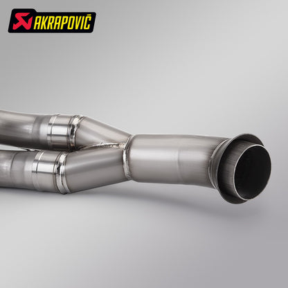 Motorcycle Exhaust Pipe Duke 790 890 Titanium Front Middle Connecting Original Exhaust 2018-2022