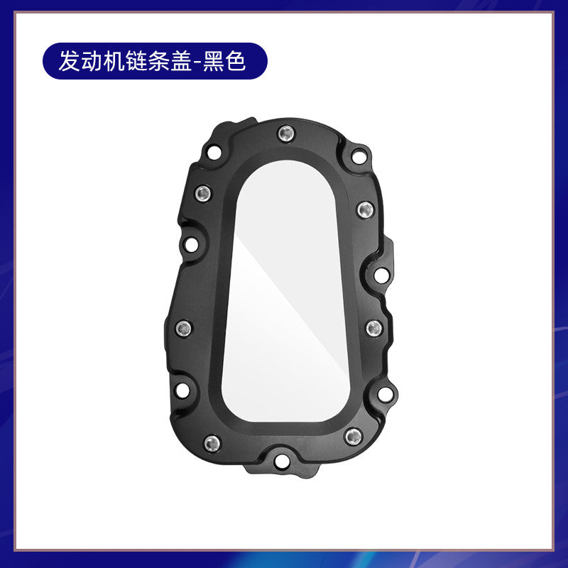Benelli TNT600 QJMOTOR SRK600 Transparent Clutch Cover Modified Engine Cover Chain Side Cover