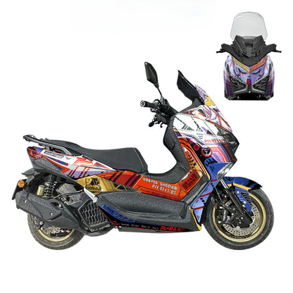Sticker Fairing Cover Aveta Nova 250 Gundam Design Body Sticker Film Stickers