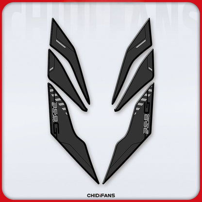 Zontes 368G 2024-2026 Zontes 368G Rubber Fuel Tank Sticker Body Protection Decorative Stickers