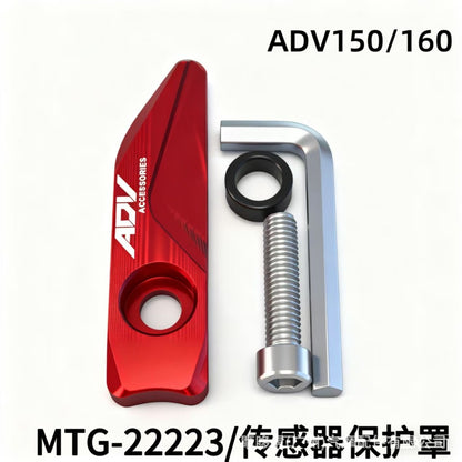 Honda ADV160 ADV150 Sensor Protection Cover ADV160 Front Brake ABS Protection Cover CNC Aluminum