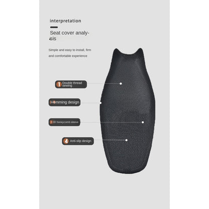SYM ADXTG 400 Seat Cover Honey Comp Anti-slip ADXTG400 Motorcycle Seat Bucket Liner