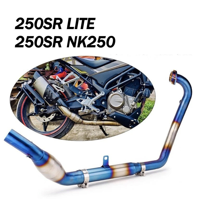 CFMOTO 250SR LITE 250NK 250SR Racing Exhaust Power Boom Full System Motorcycle Exhaust System