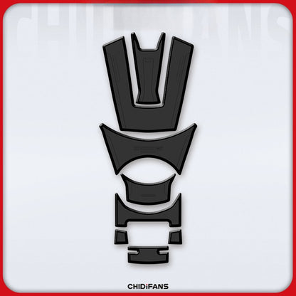 Zontes 368G 2024-2026 Zontes 368G Rubber Fuel Tank Sticker Body Protection Decorative Stickers