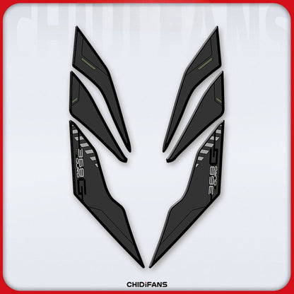 Zontes 368G 2024-2026 Zontes 368G Rubber Fuel Tank Sticker Body Protection Decorative Stickers