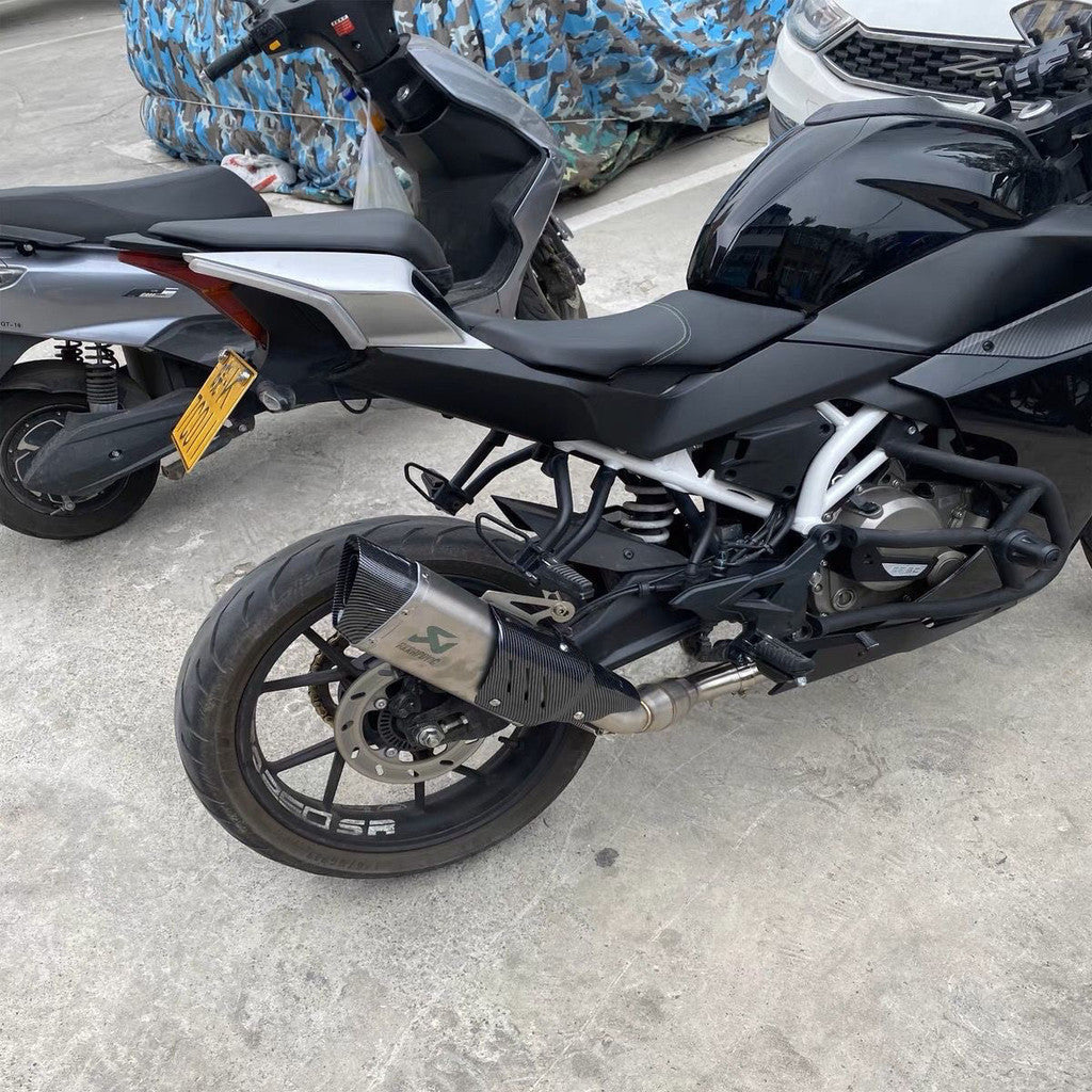 CFMOTO 250SR LITE 250NK 250SR Racing Exhaust Power Boom Full System Motorcycle Exhaust System