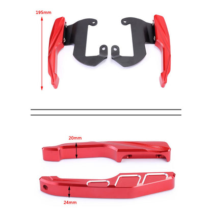 Rear Handle Qjmotor SRK600 SRK600RC Motorcycle Modification Rear Grab Handle Aluminum Tail Wing