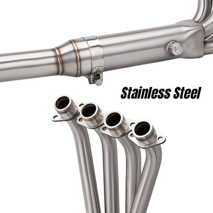 RAVEN Qjmotor SRK450RR SRK250RD Stainless Steel Exhaust Pipe Full System Motorcycle Exhaust SRK450RR