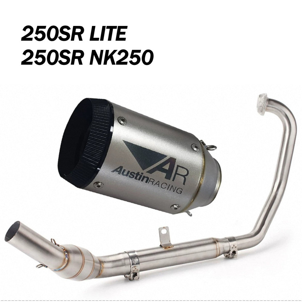 CFMOTO 250SR LITE 250NK 250SR Racing Exhaust Power Boom Full System Motorcycle Exhaust System