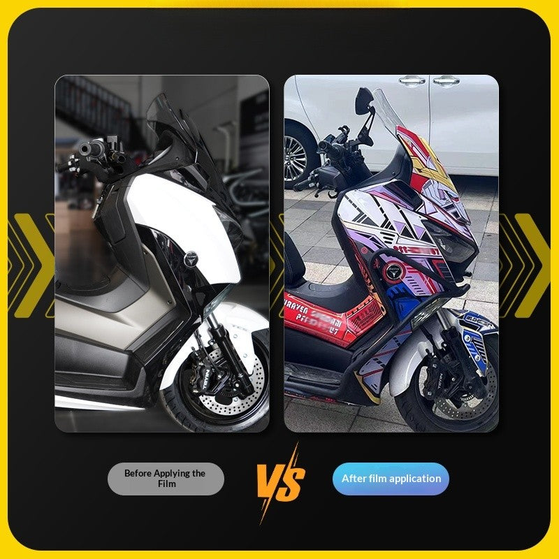 Sticker Fairing Cover Aveta Nova 250 Gundam Design Body Sticker Film Stickers