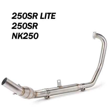CFMOTO 250SR LITE 250NK 250SR Racing Exhaust Power Boom Full System Motorcycle Exhaust System