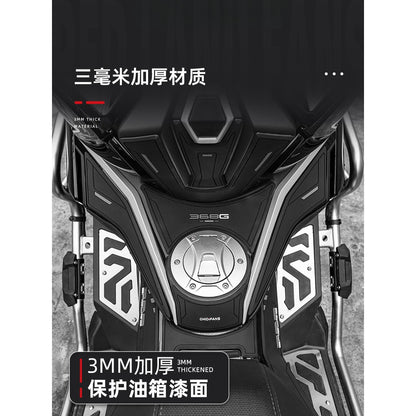 Zontes 368G 2024-2026 Zontes 368G Rubber Fuel Tank Sticker Body Protection Decorative Stickers