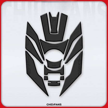 Zontes 368G 2024-2026 Zontes 368G Rubber Fuel Tank Sticker Body Protection Decorative Stickers